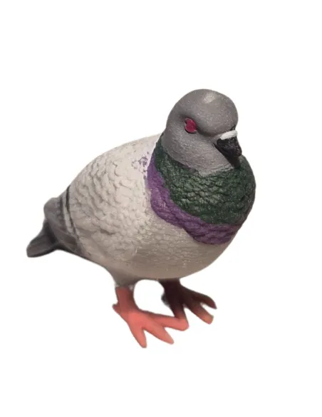 Piccione in piedi per statue da 20-25 cm