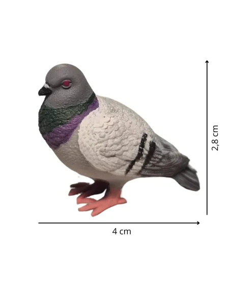 3D-Printed Standing Pigeon for 20–25 cm Nativity Figures
