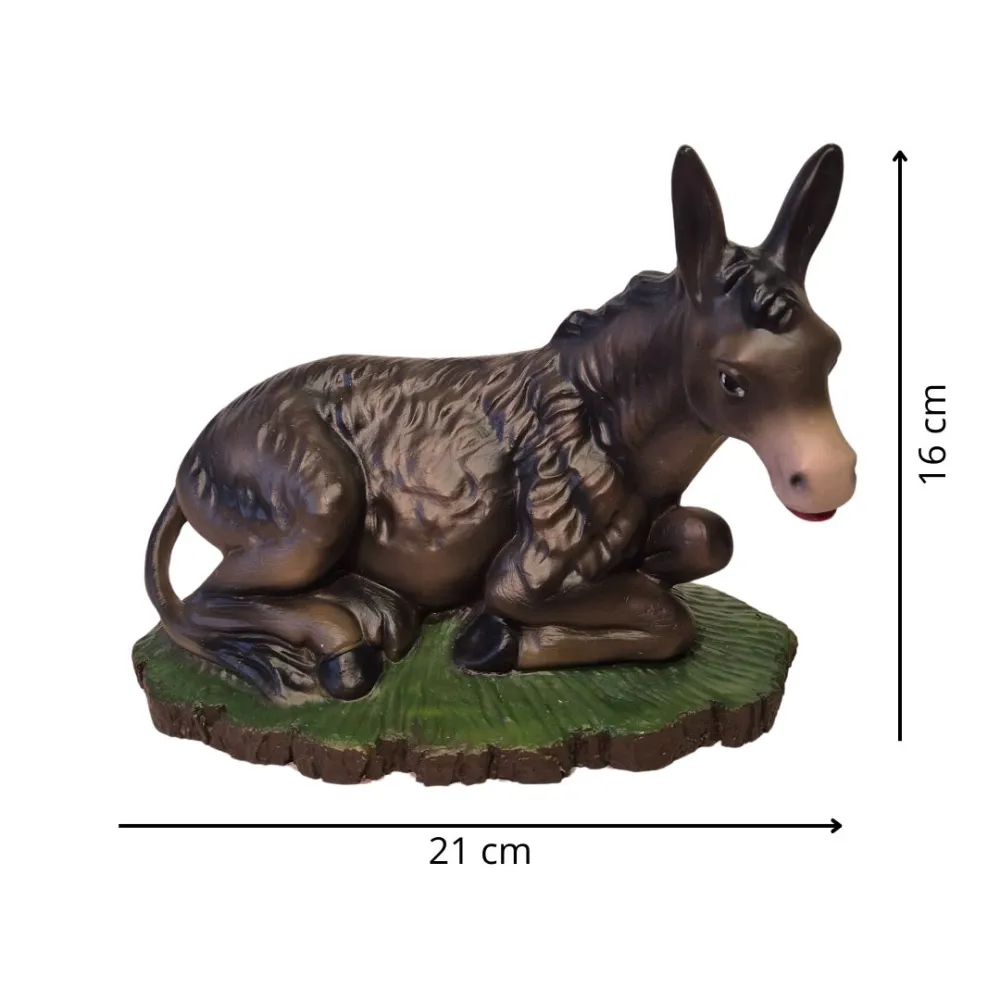 Resin Donkey for 28 cm Nativity Figures