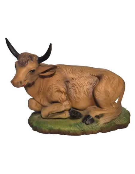 Bue in resina serie 28 cm