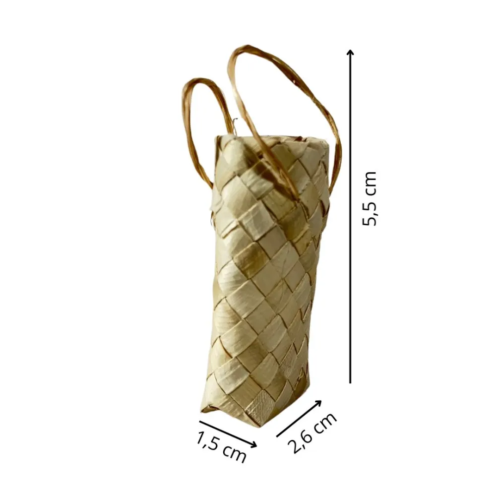 Double-Handled Wicker bag for 20 cm Nativity Figures