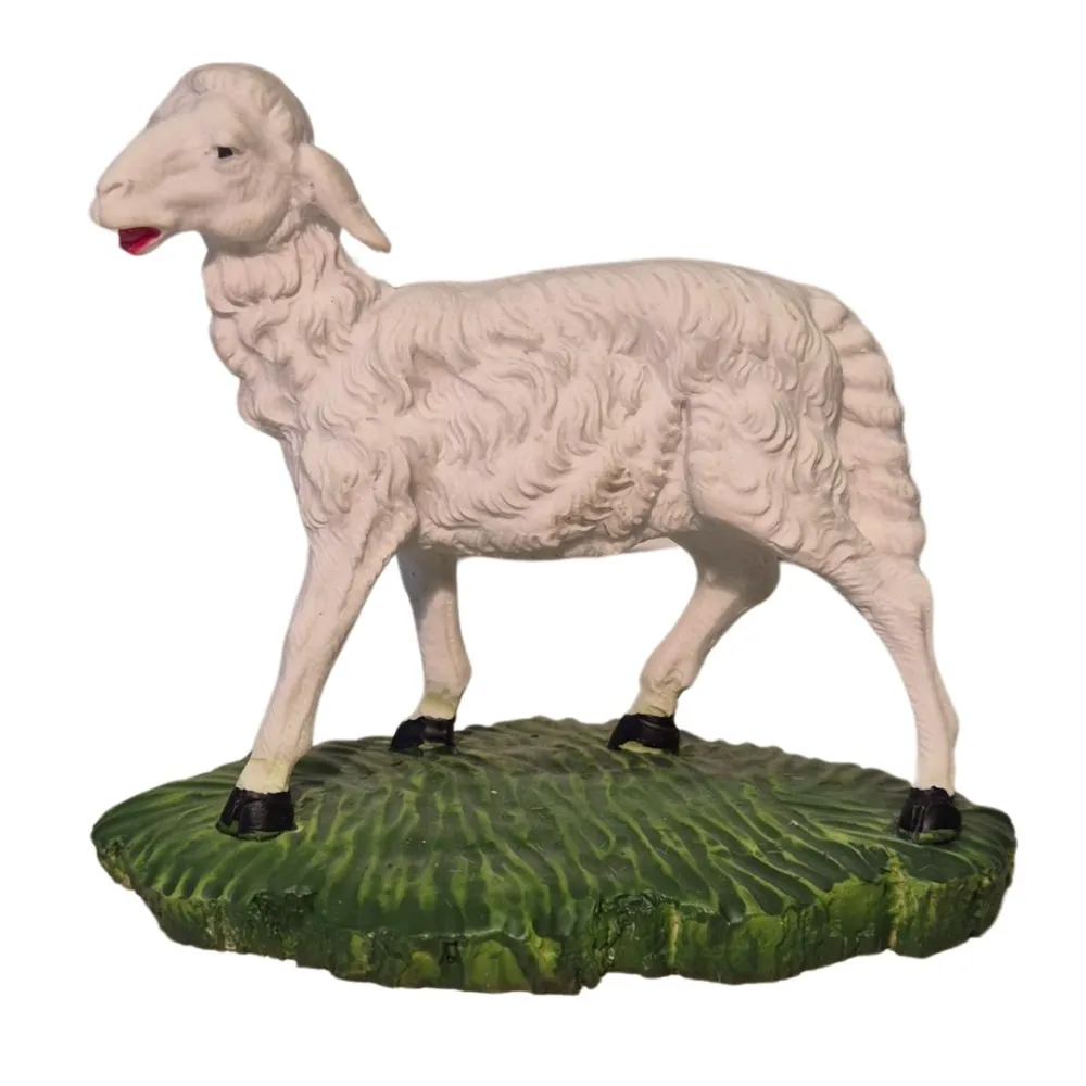Standing Resin Sheep for 28 cm Nativity Figures