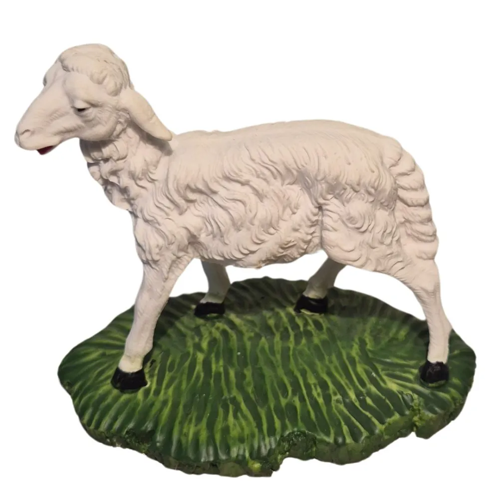 Standing Resin Sheep for 28 cm Nativity Figures