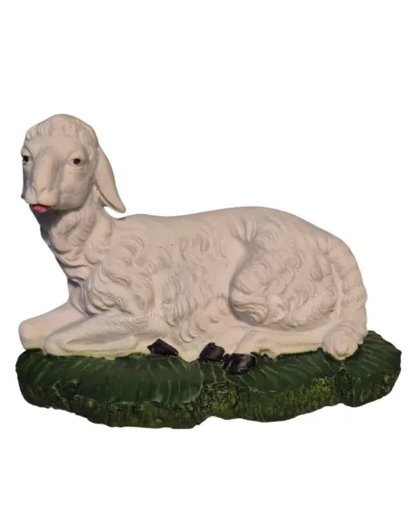 Seated Resin Sheep for 28-30 cm Nativity Figures