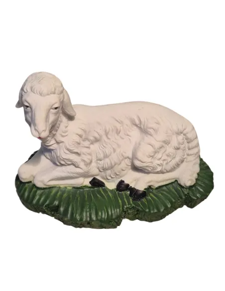 Seated Resin Sheep for 28-30 cm Nativity Figures