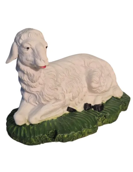 Seated Resin Sheep for 28-30 cm Nativity Figures