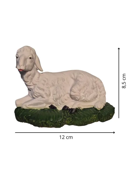Seated Resin Sheep for 28-30 cm Nativity Figures