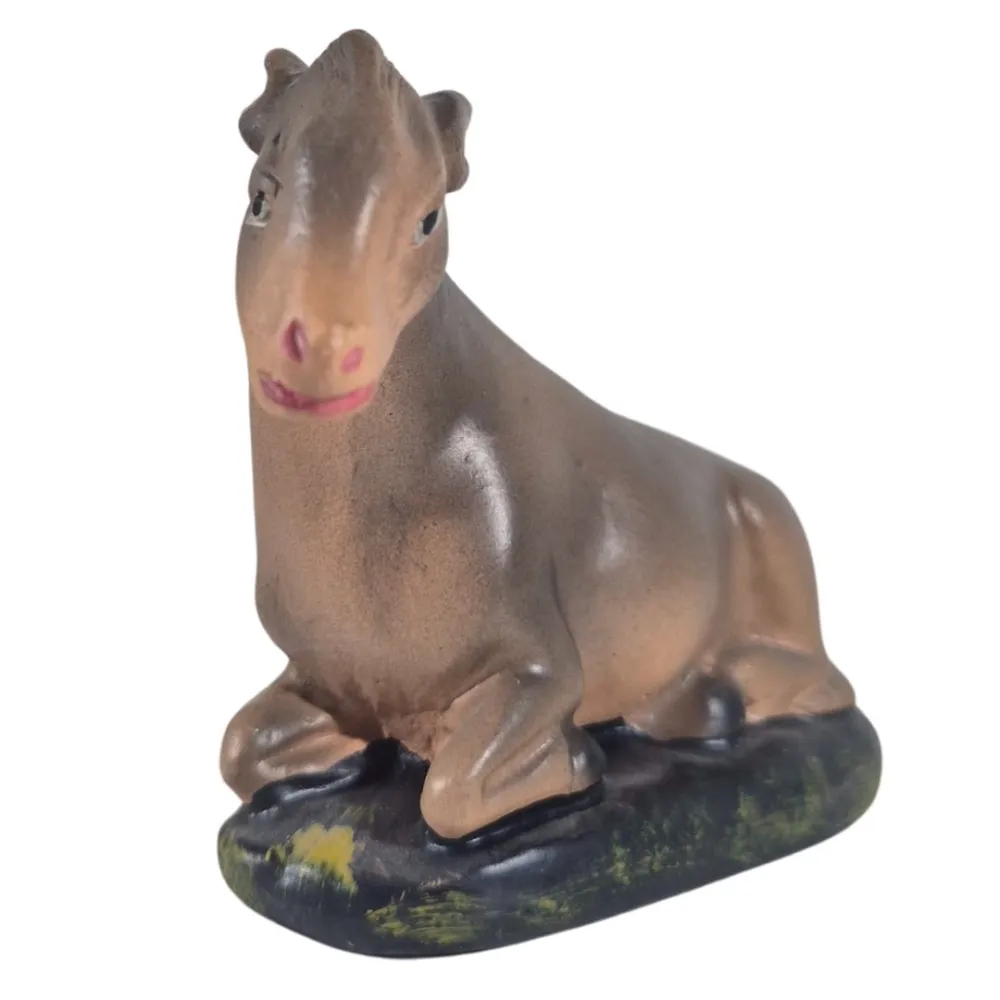Plaster Donkey for 10 cm Nativity Figures