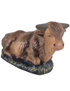 Bue in gesso serie 10 cm