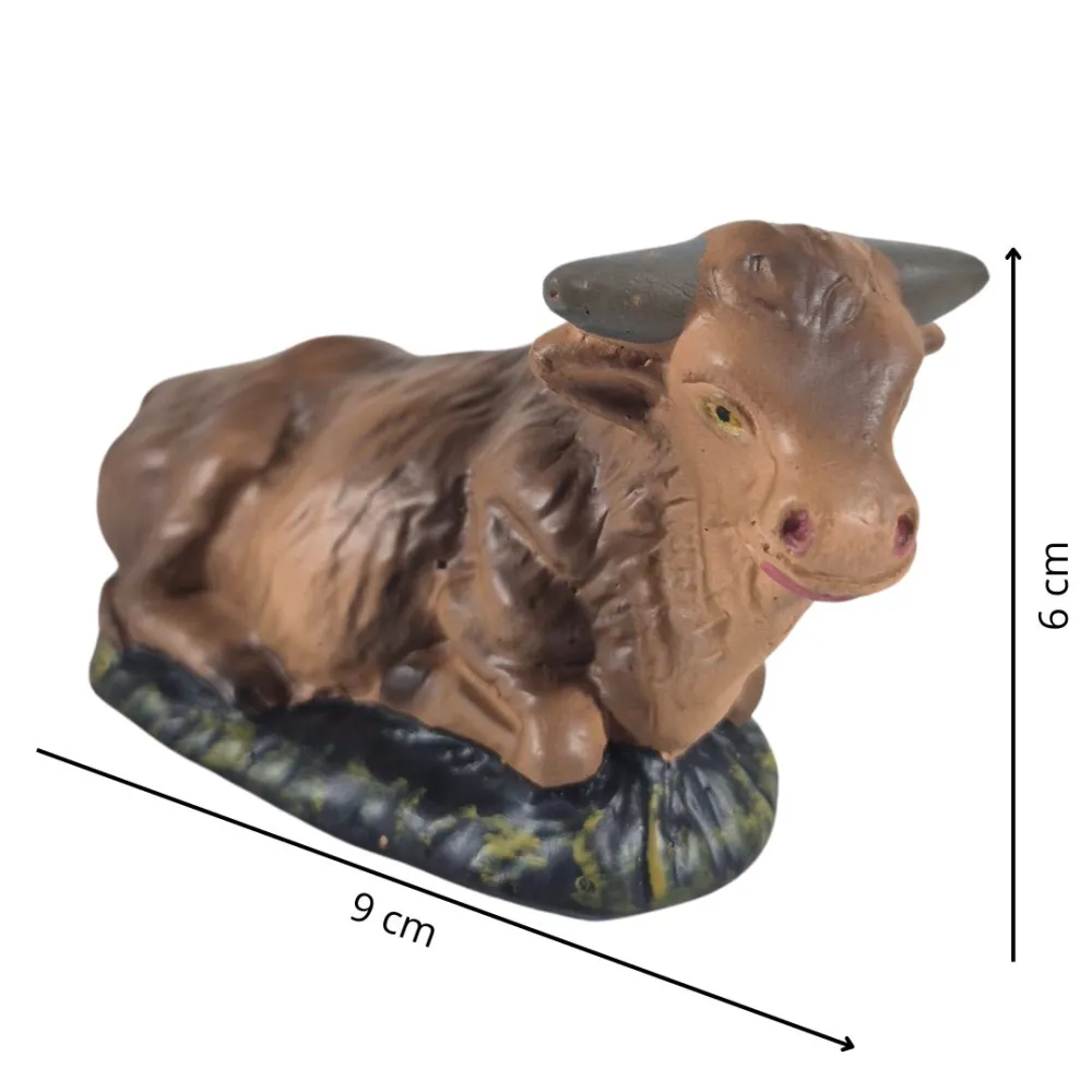 Plaster Ox for 10 cm Nativity Figures