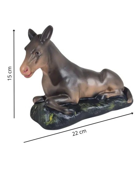 Asino in gesso serie 20 cm