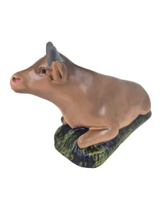 Bue in gesso serie 20 cm 2