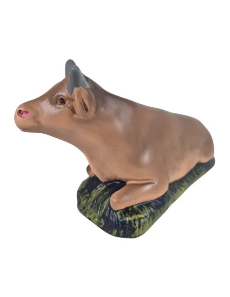 Bue in gesso serie 20 cm