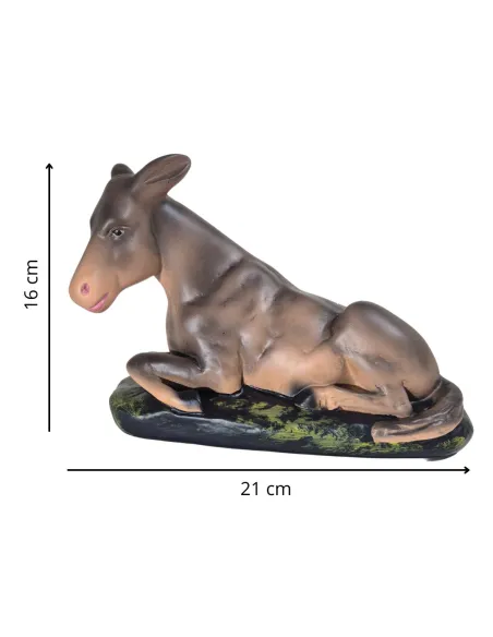 Asino in gesso serie 30 cm