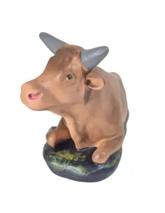 Bue in gesso serie 30 cm 2