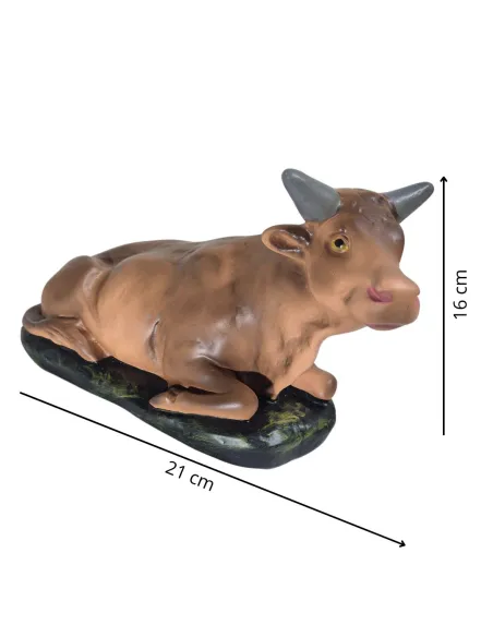 Bue in gesso serie 30 cm