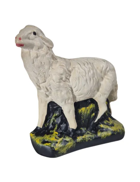 Set of Three Plaster Sheep for 30 cm Nativity Figures