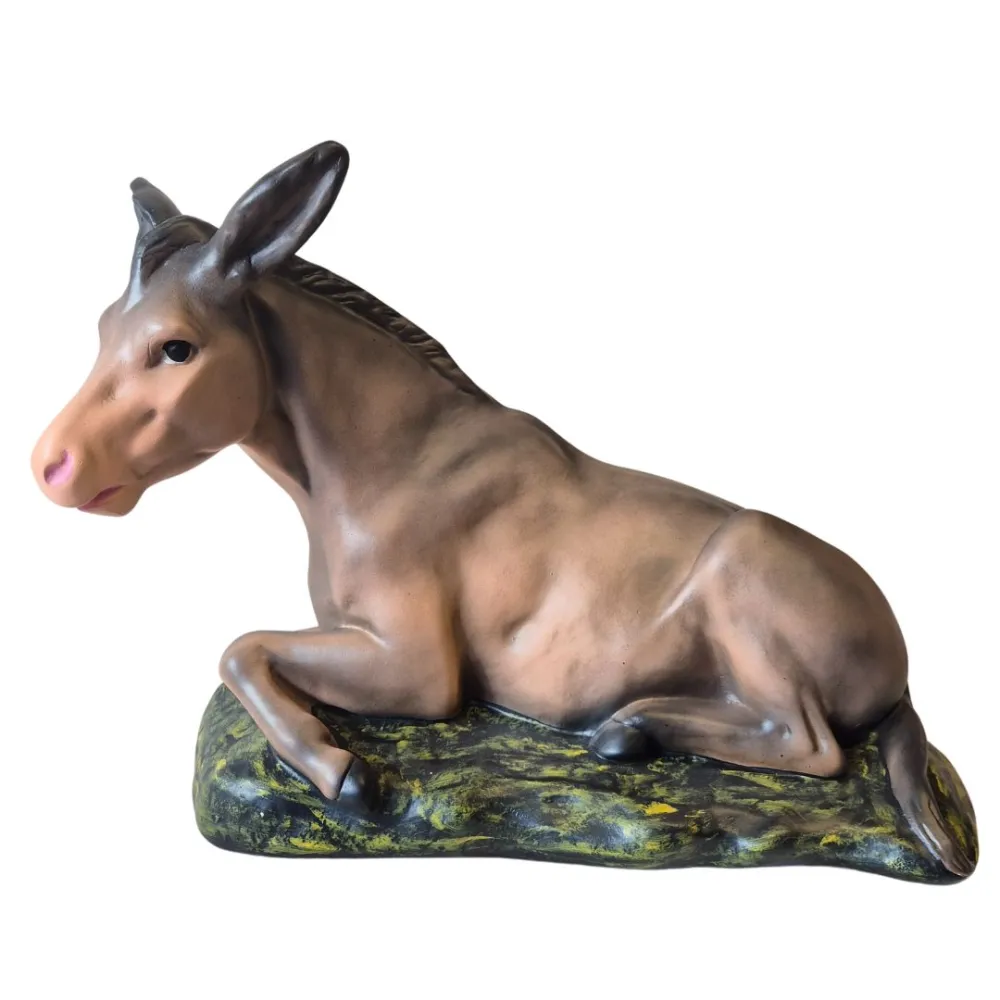 Plaster Donkey for 60 cm Nativity Figures