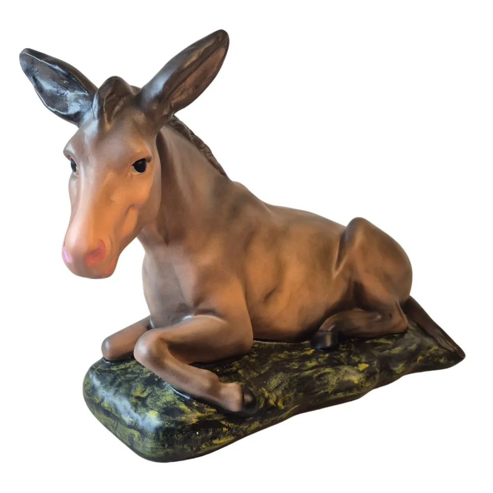 Plaster Donkey for 60 cm Nativity Figures