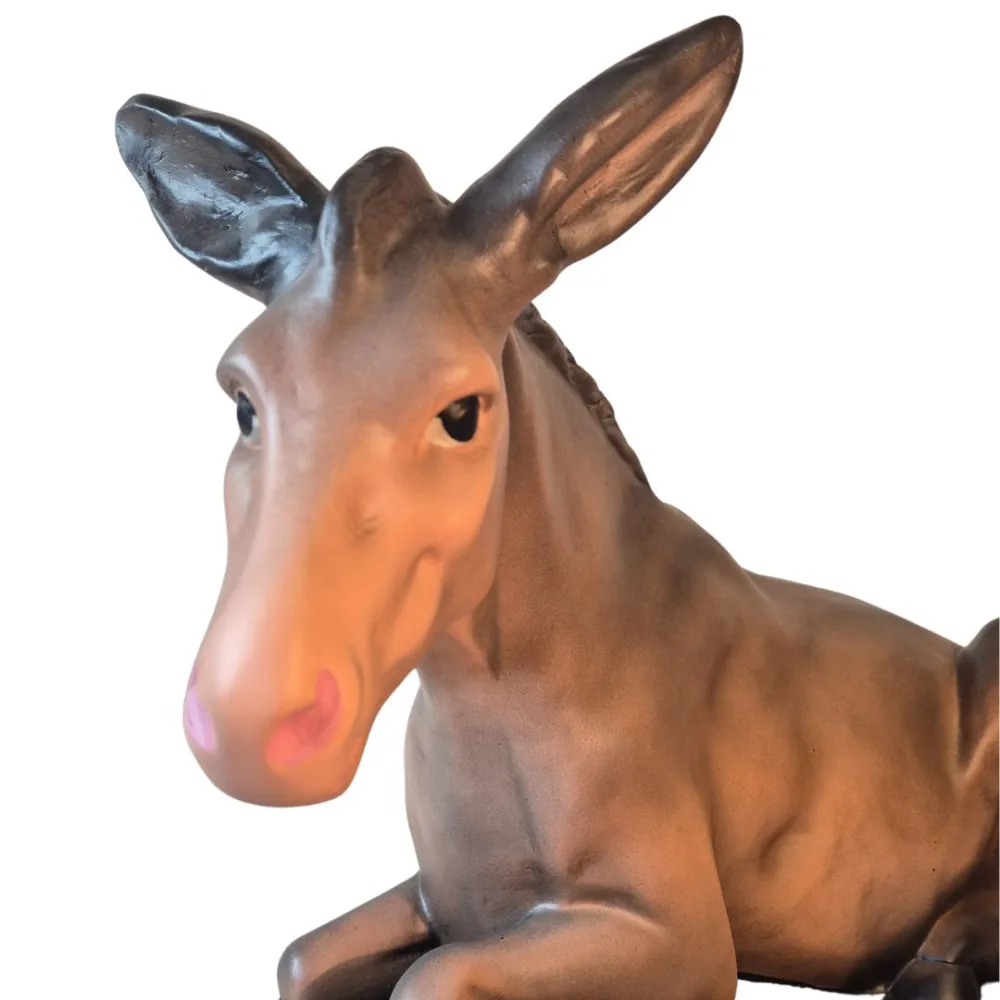 Plaster Donkey for 60 cm Nativity Figures