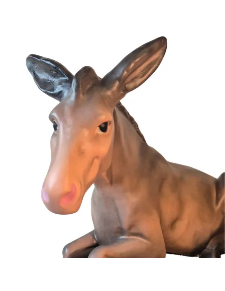 Asino in gesso serie 60 cm