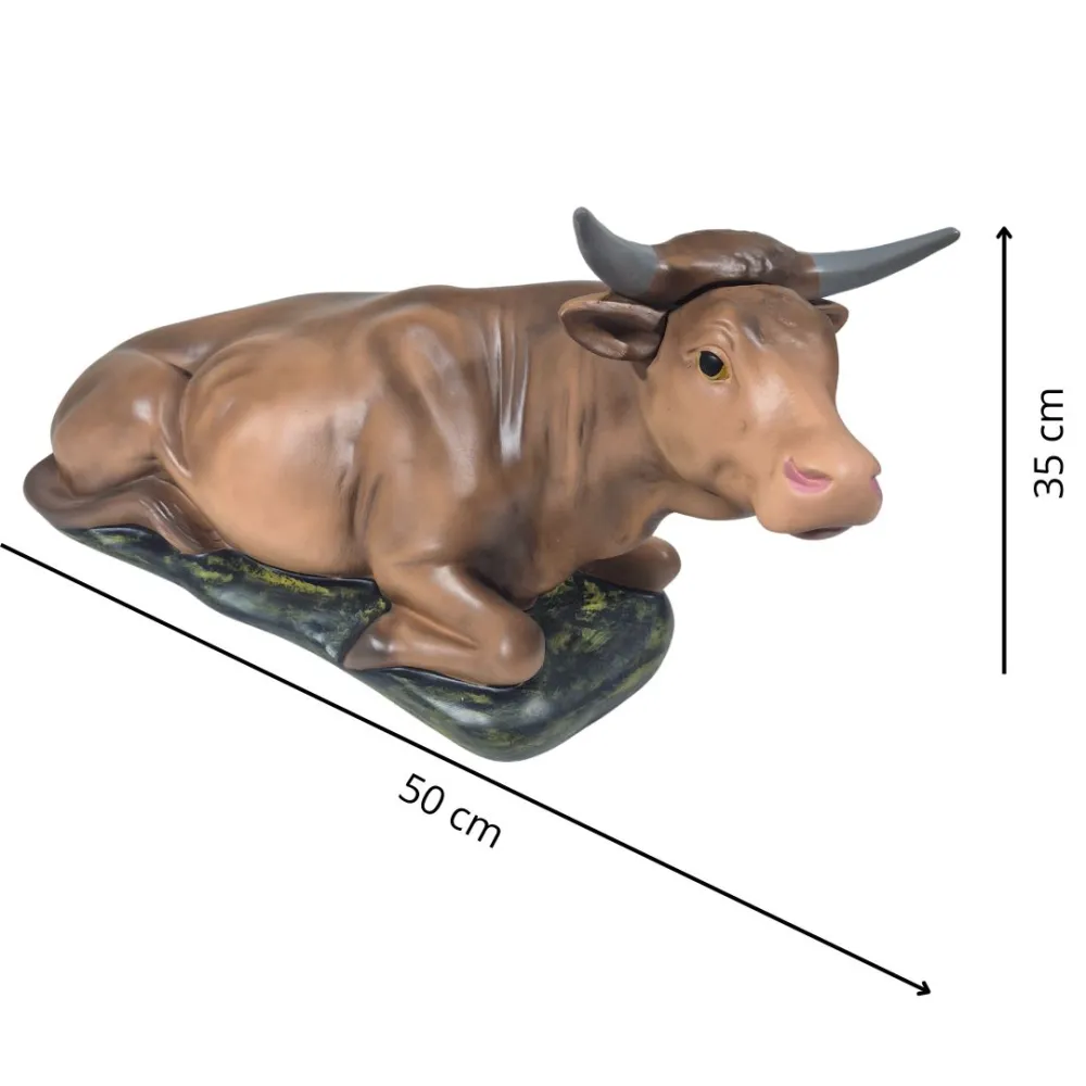 Plaster Ox for 60 cm Nativity Figures