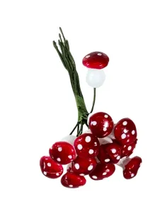 Mazzetto con 12 funghi per statue da 30 cm