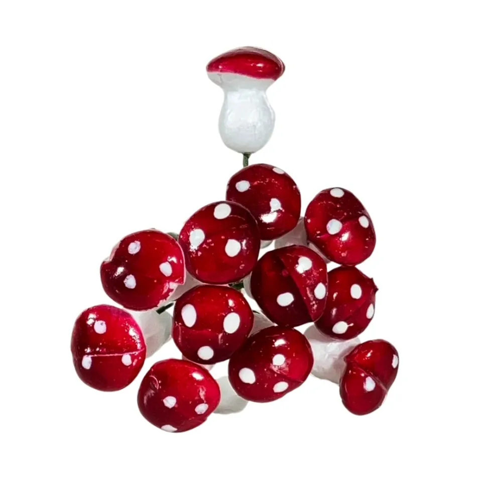 Bundle of Polystyrene Mushrooms for 30 cm Nativity Figures