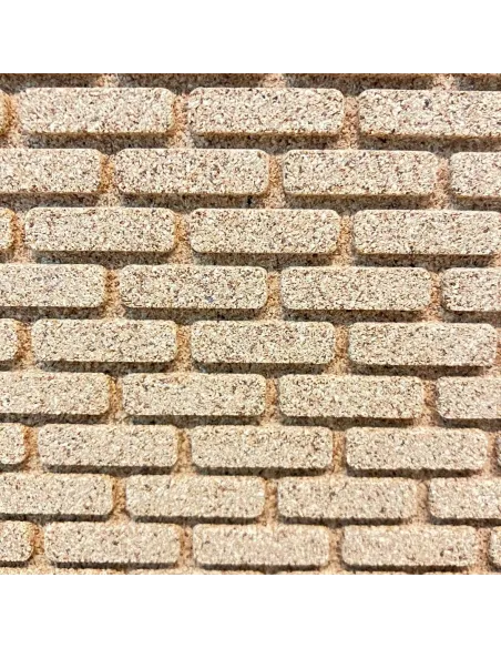 Brick-Pattern Cork Panel