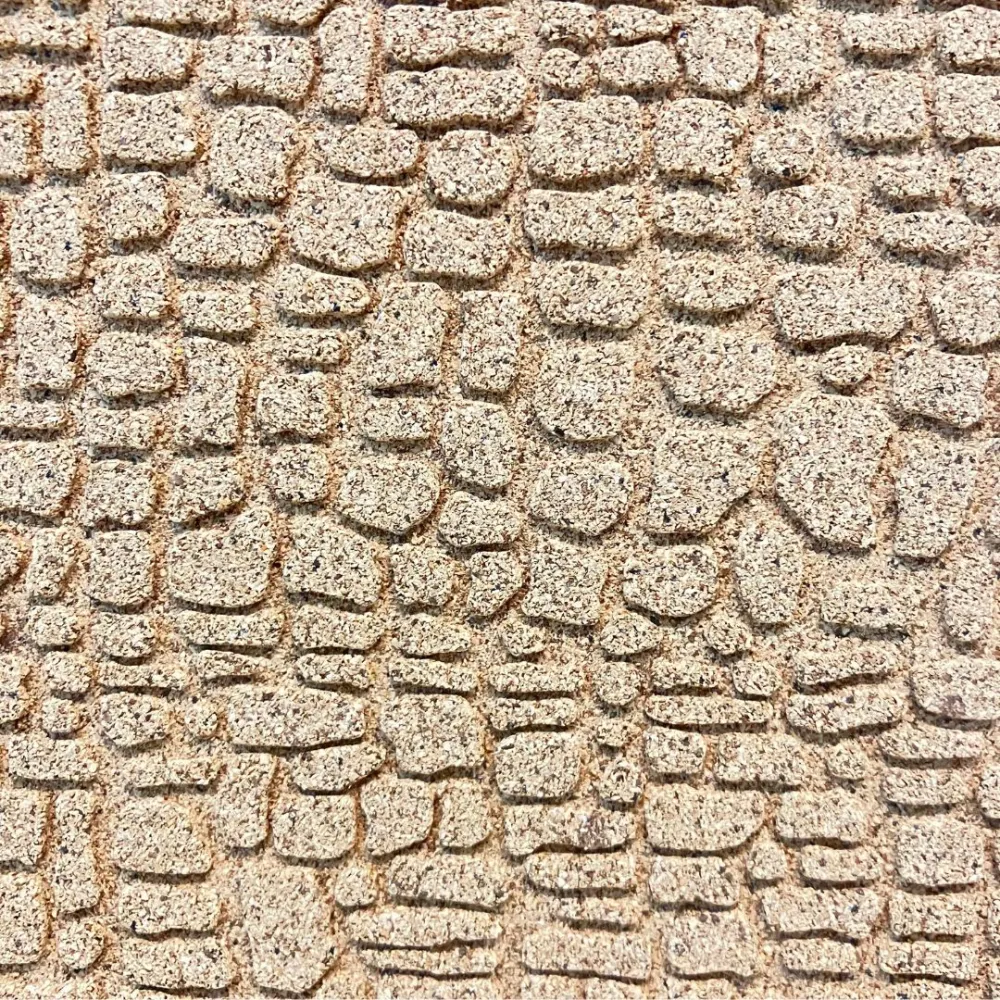 Small Stone-Pattern Cork Panel