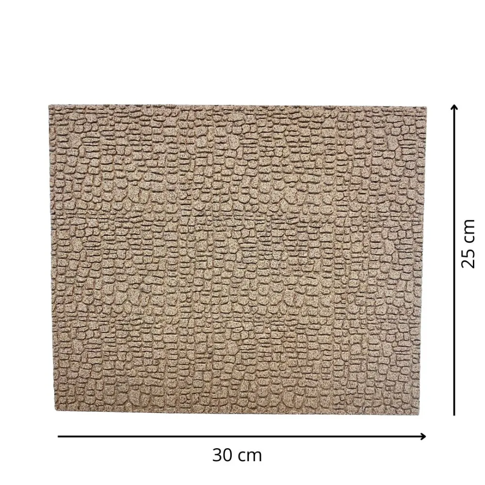 Small Stone-Pattern Cork Panel