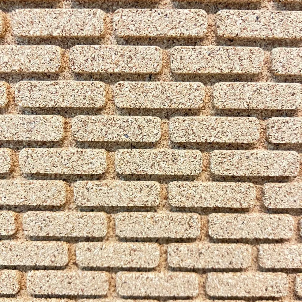 Brick-Effect Cork Panel