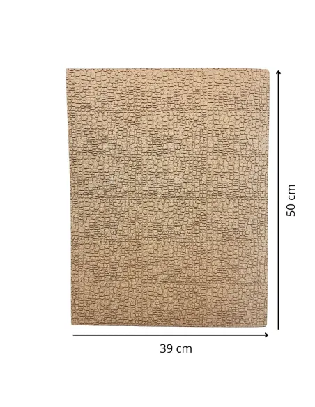 Stone-Pattern Cork Panel