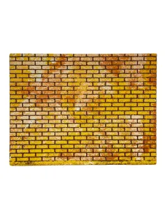 Colored Brick-Effect Cork Panel