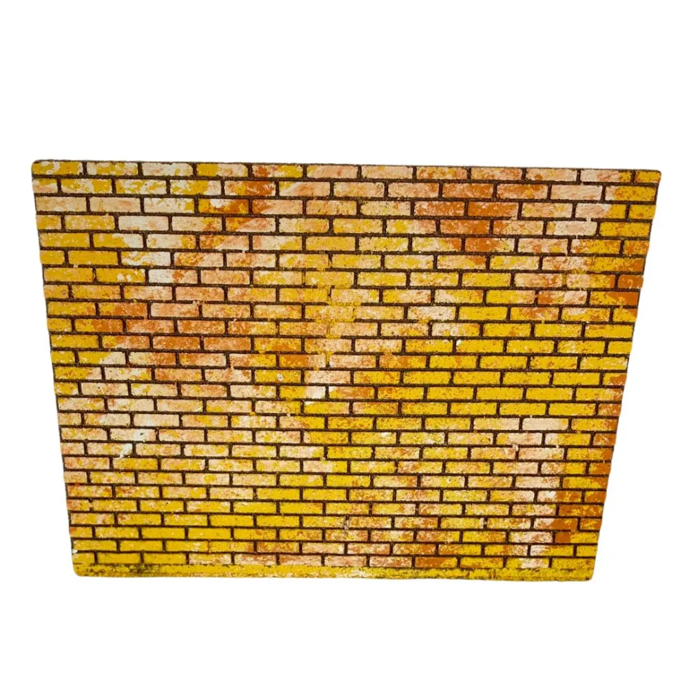 Colored Brick-Effect Cork Panel