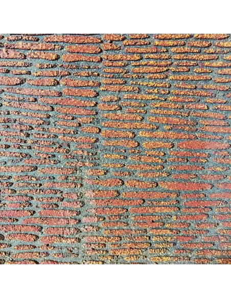 Colored Small Stone-Pattern Cork Panel