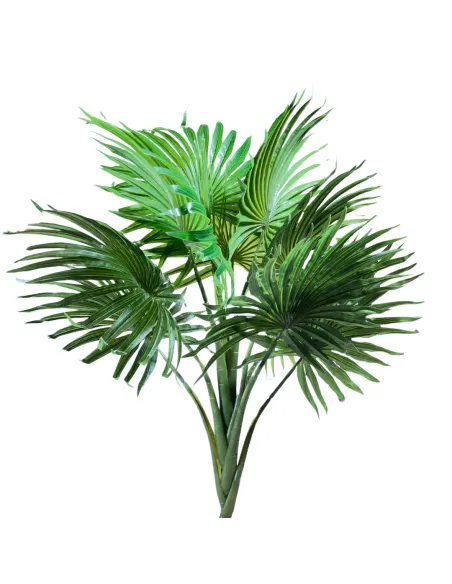 Wide-leaf PVC palm