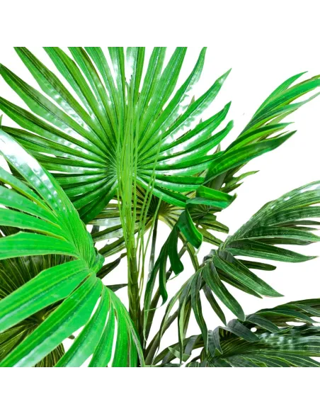 Wide-leaf PVC palm