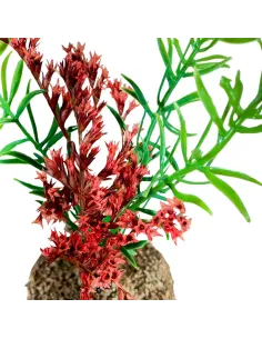 Bush with red flowers for 10–20 cm Nativity figures 2