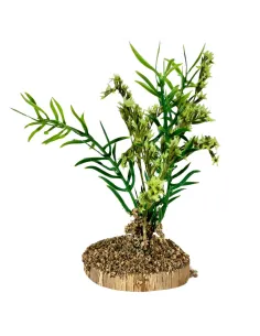 Bush with green flowers for 10–20 cm Nativity figures