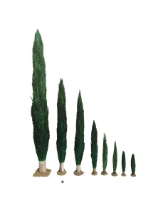 Cypress tree with trunk for 30–35 cm Nativity figures