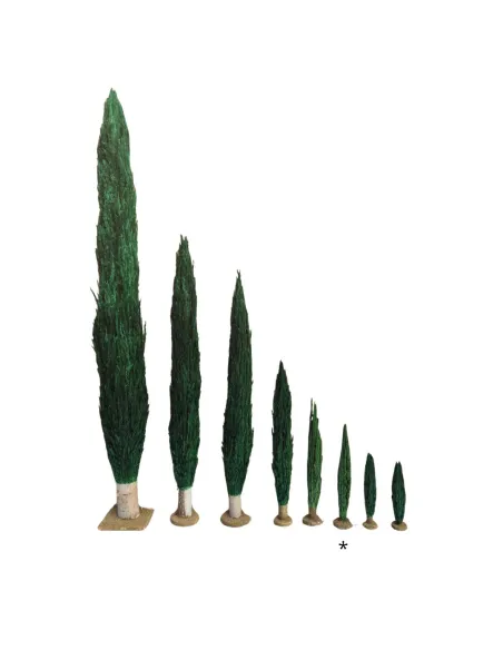 Cypress tree without trunk for 8–10 cm Nativity figures
