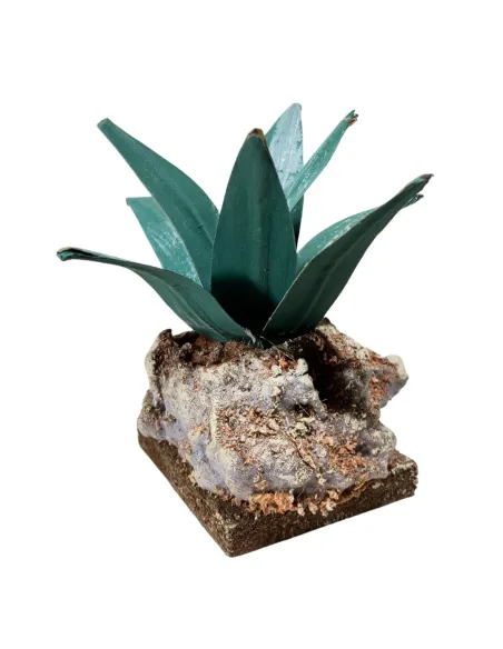 Dark green agave for 20–30 cm Nativity figures