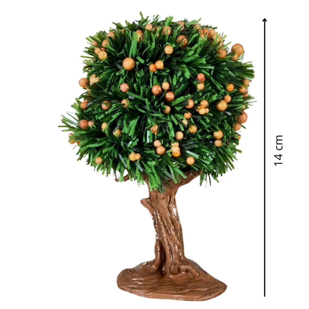 Orange tree for 8–10 cm Nativity figures