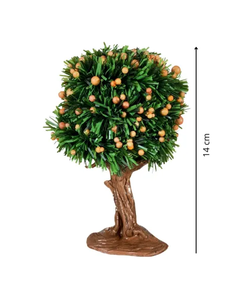 Orange tree for 8–10 cm Nativity figures
