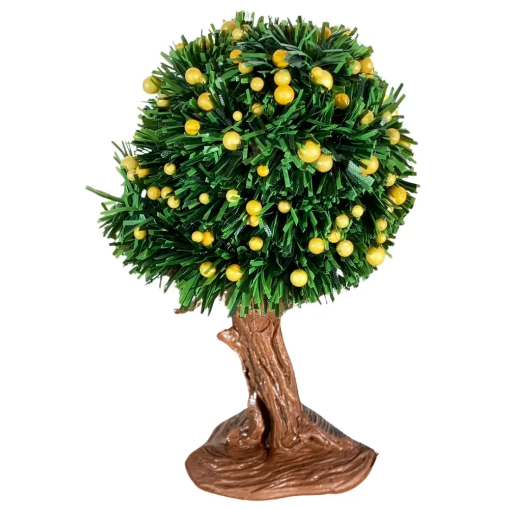 Lemon tree for 8–10 cm Nativity figures