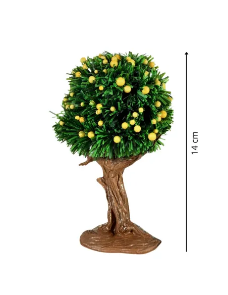 Lemon tree for 8–10 cm Nativity figures