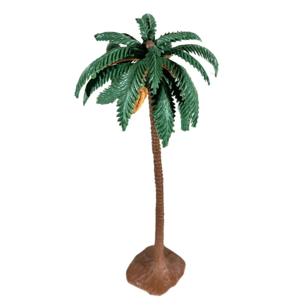 Single date palm in PVC for 10–12 cm Nativity figures
