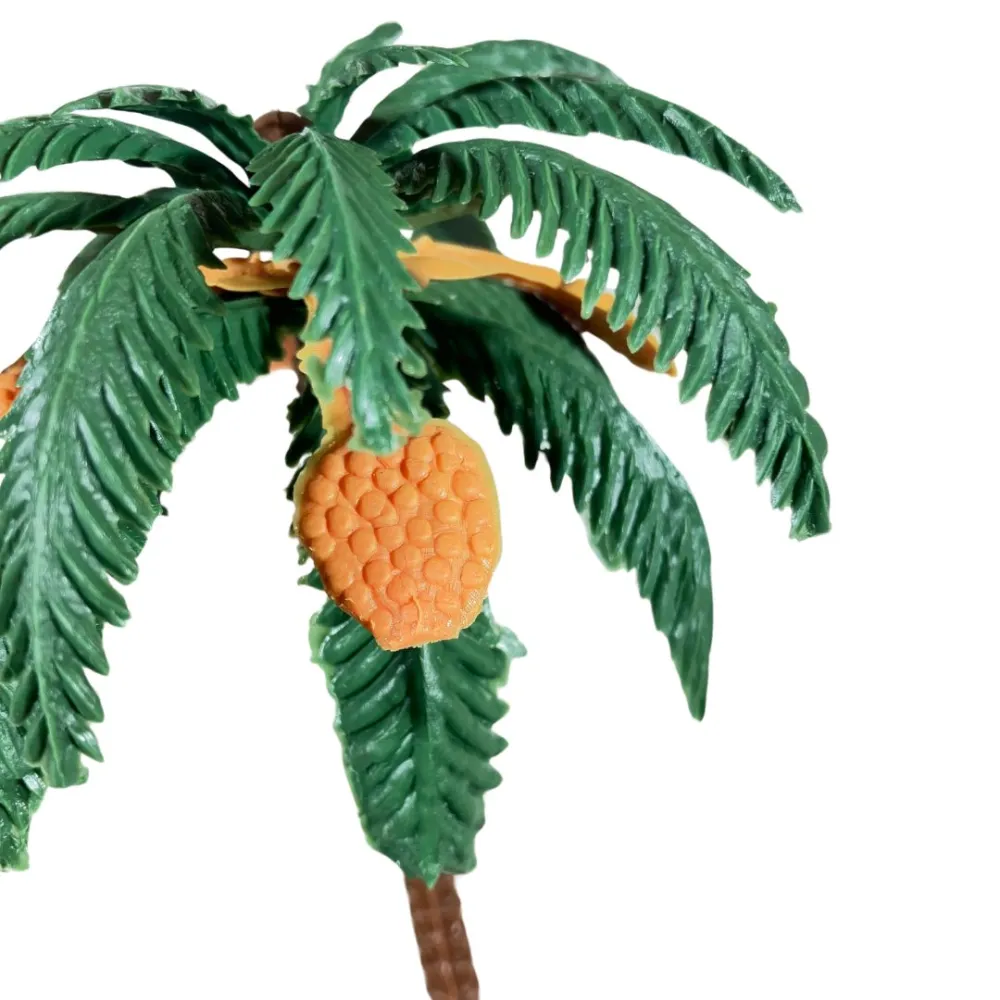 Single date palm in PVC for 10–12 cm Nativity figures