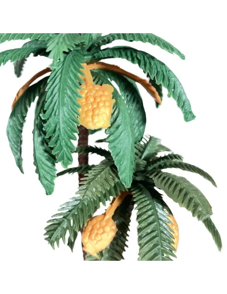 Double date palm in PVC for 12–15 cm Nativity figures